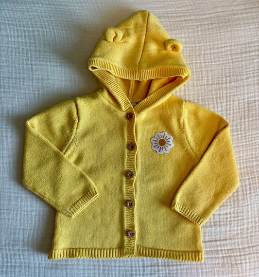Pekkle 24 Months Unisex Button-up Sweater , Kids 24 Month (18-24M)