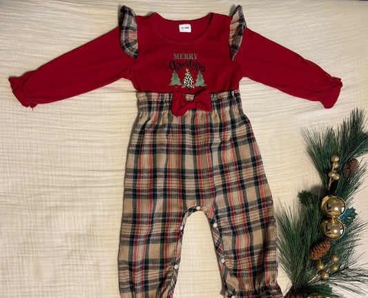 12-18 Months Baby Girl One Piece Christmas Outfit , Kids 18 Month (12-18M)