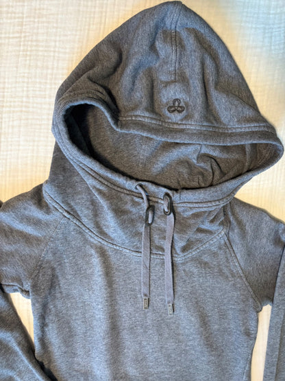 TNA Aritzia XXS Pre-Teen/Teen Girl Scuba Neck Grey Hoodie , Kids 16 to 20