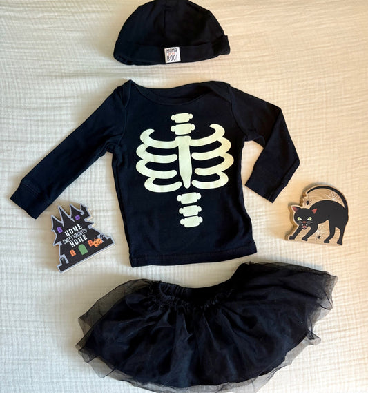 6-12 Months Baby Girl 3 Piece Halloween Outfit , Kids 9 Month (6-9M)
