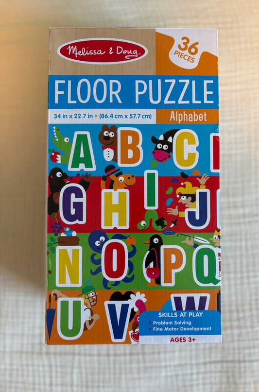 Melissa & Doug 36-piece Alphabet Floor Puzzle