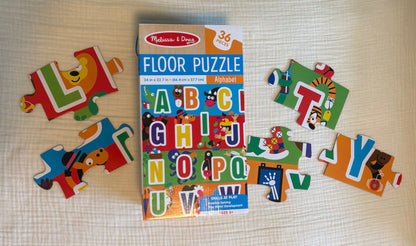 Melissa & Doug 36-piece Alphabet Floor Puzzle