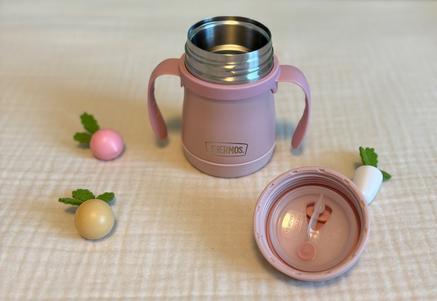 Thermos 7 Ounce Insulated Sippy Cups with Handles (Purchase Price $20)