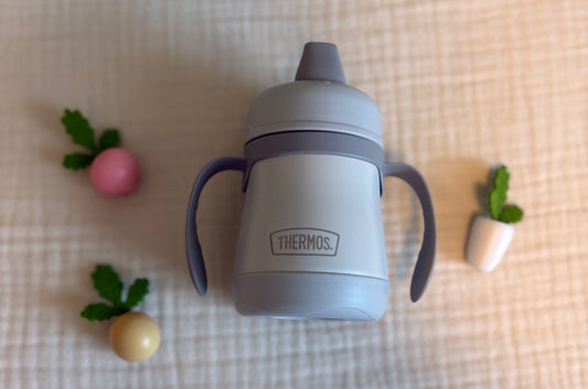 Thermos 7 Ounce Insulated Sippy Cups with Handles (Purchase Price $20)
