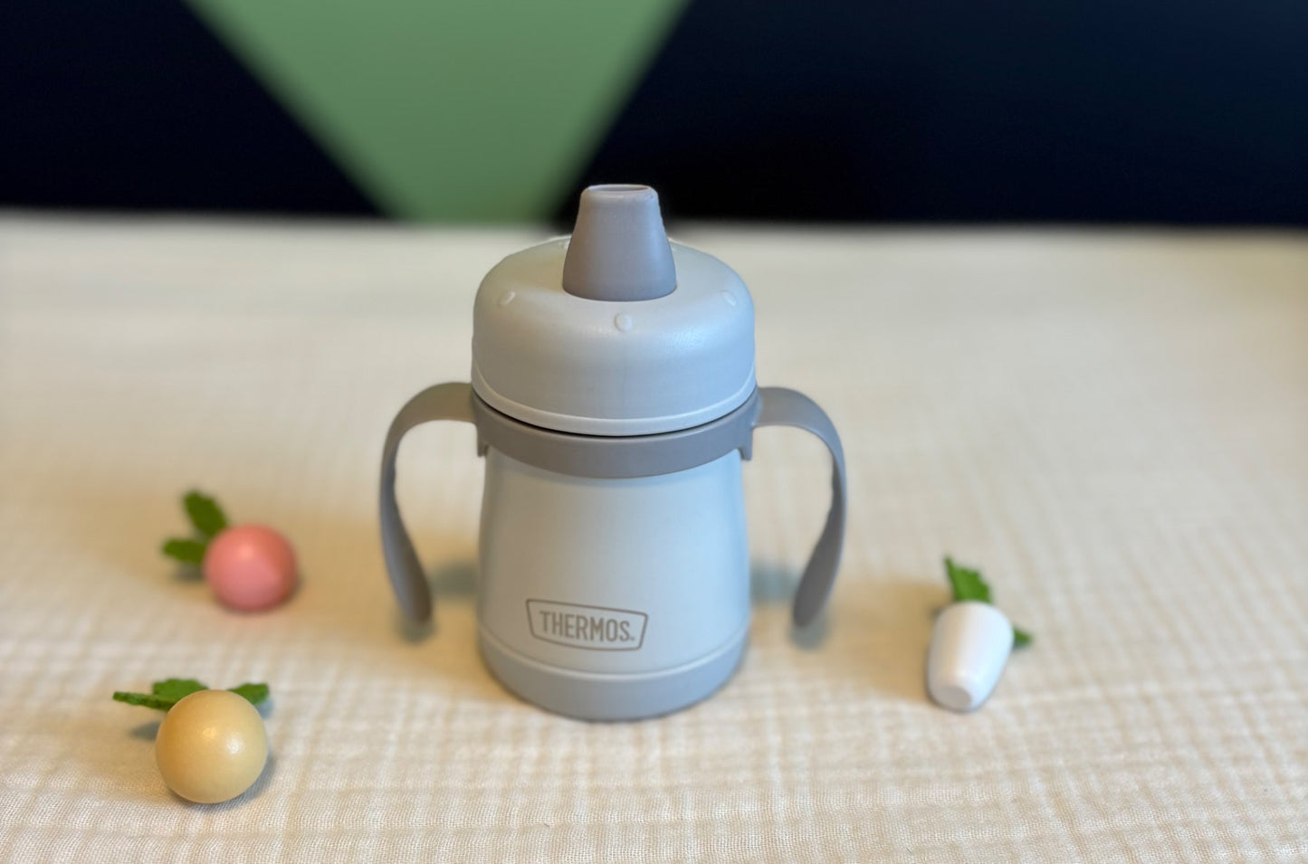 Thermos 7 Ounce Insulated Sippy Cups with Handles (Purchase Price $20)