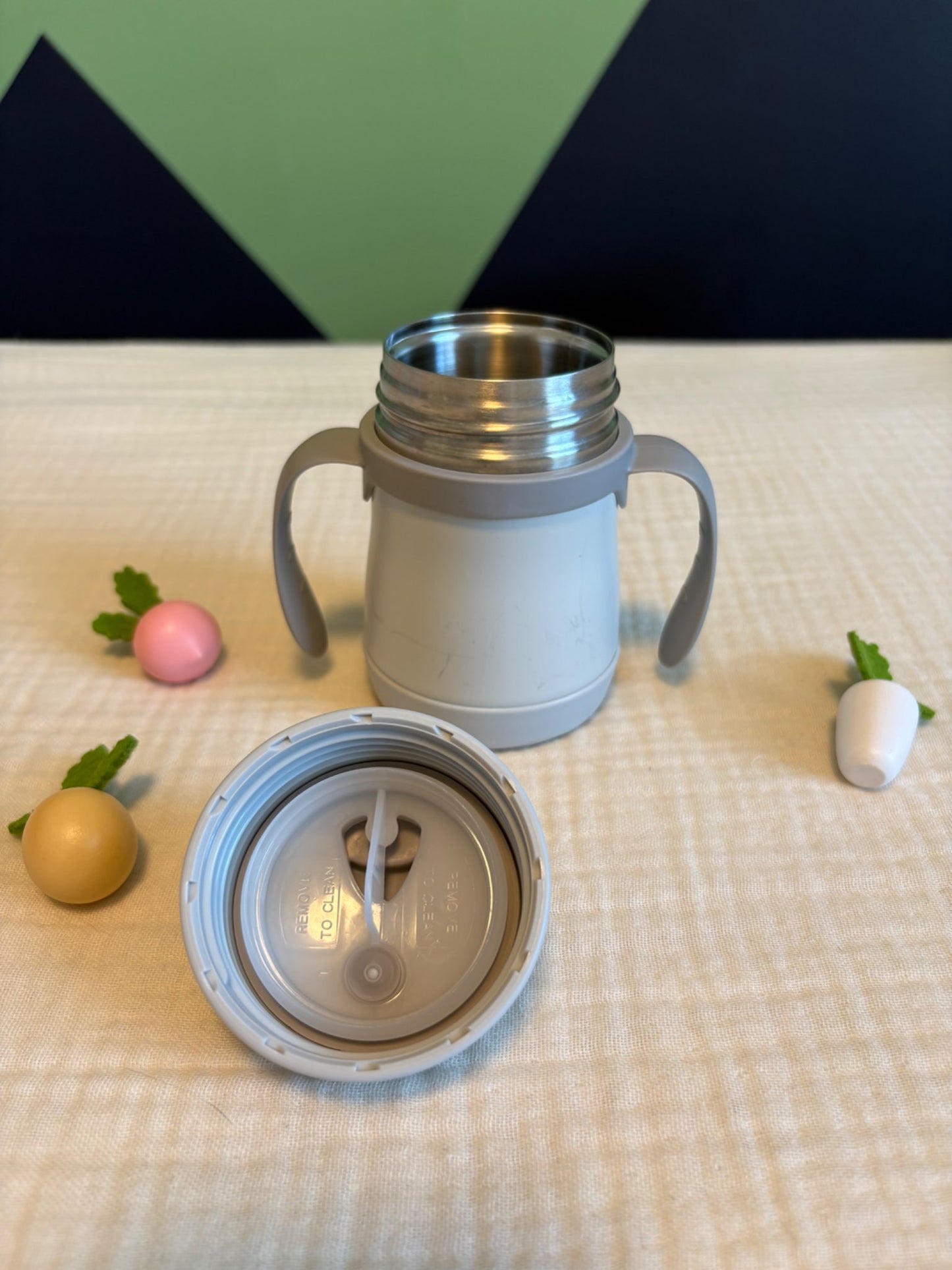Thermos 7 Ounce Insulated Sippy Cups with Handles (Purchase Price $20)
