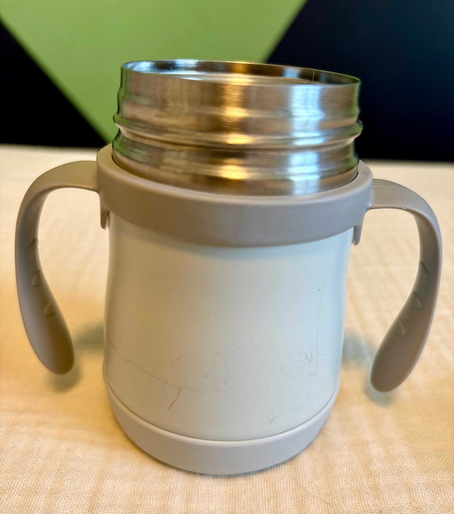 Thermos 7 Ounce Insulated Sippy Cups with Handles (Purchase Price $20)