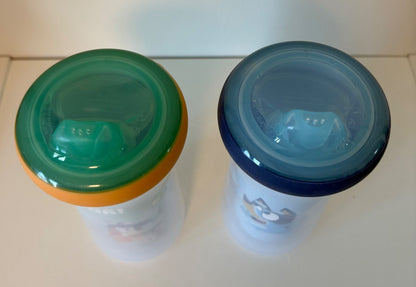 The First Years 9 Ounce Bluey Insulated Sippy Cups (x2)