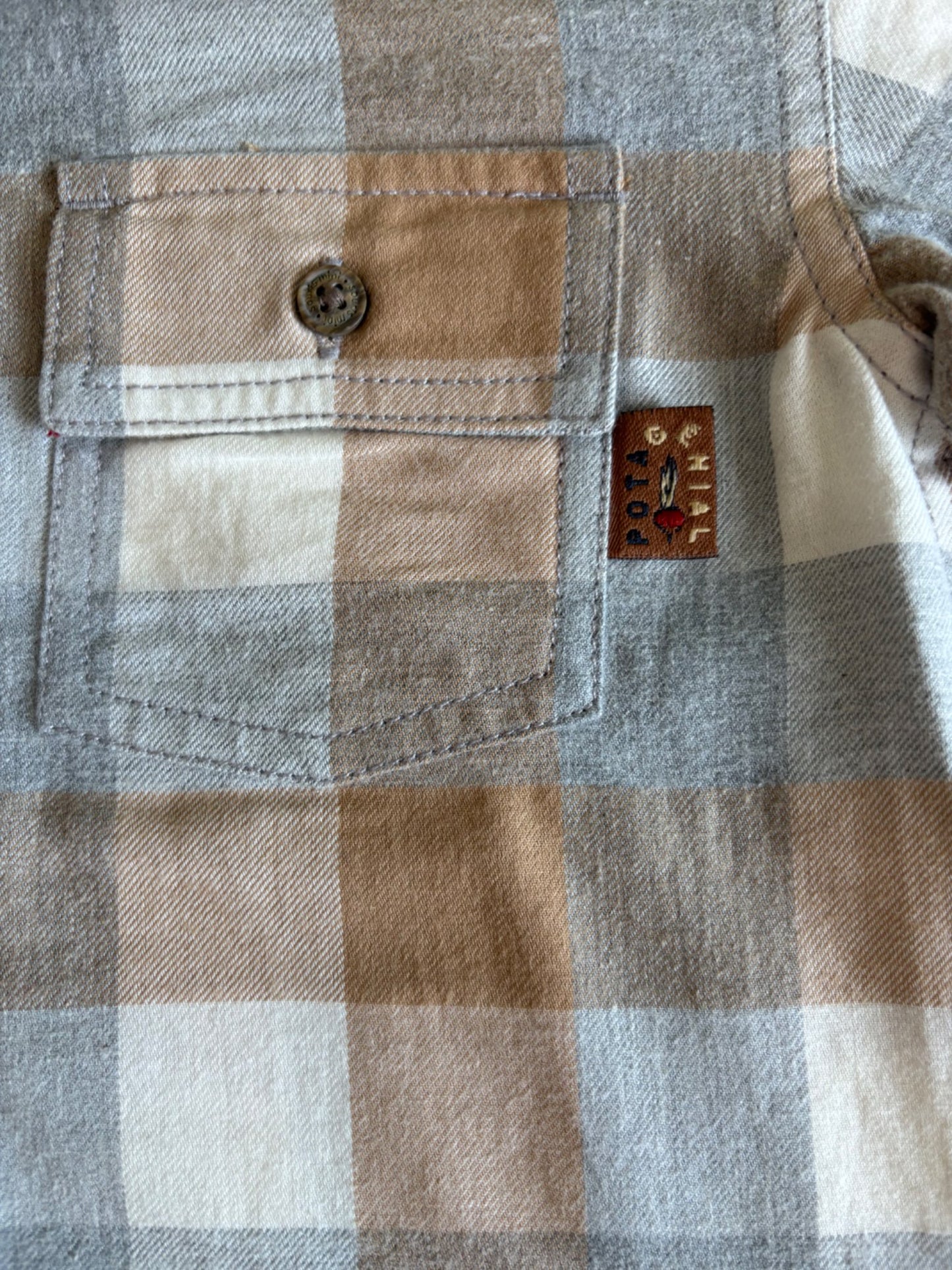 Souris Mini (French Canadian company) 2-3T Toddler Boys Button-up Long Sleeved Shirt (Purchase Price: $50), Kids 2T