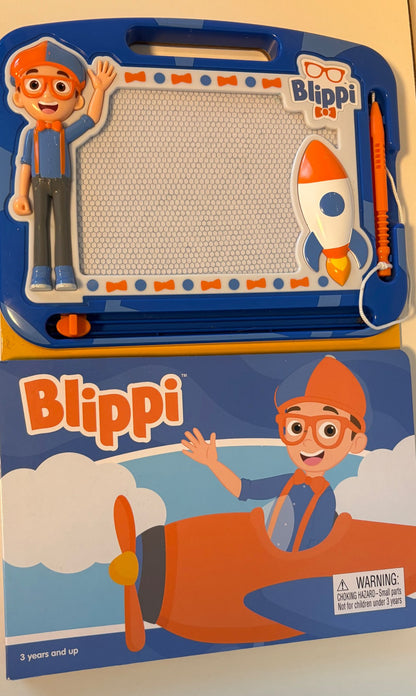Blippi Book & Toy Bundle