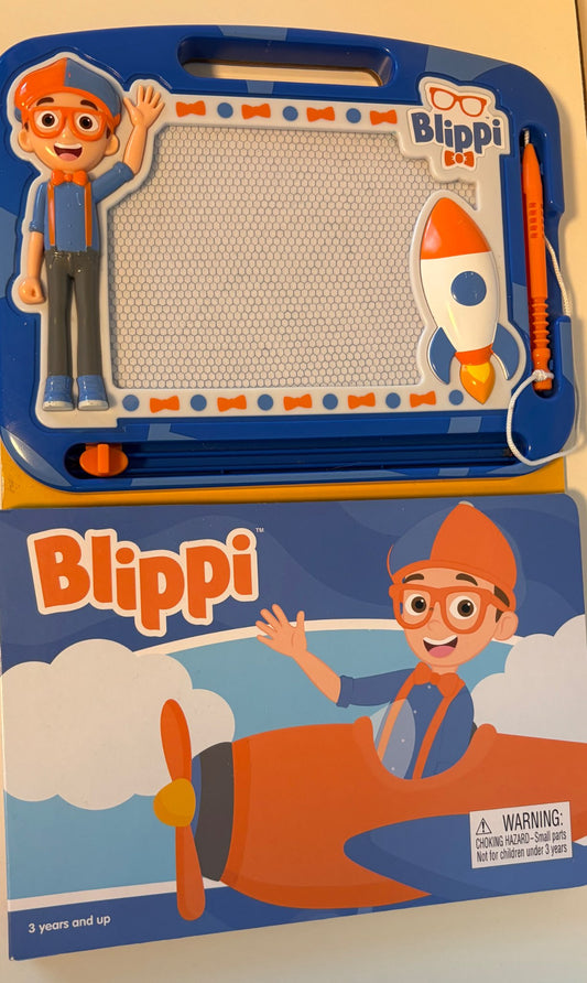 Blippi Book & Toy Bundle