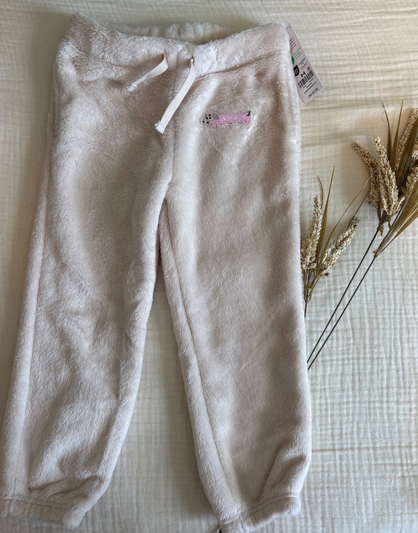 Carters 4T Toddler Girls Faux Fleece Pants (BNWT, Purchase Price: $22) , Kids 4/4T