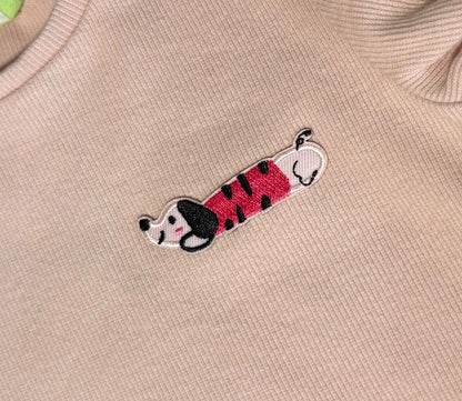 2T Toddler Girls "Pups & Dots" Themed Bundle (3 Items) , Kids 2T
