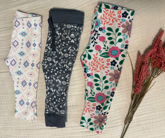 12 Month Baby Girl Pants Bundle (Tucker + Tate, Pekkle, Toughskins) , Kids 12 Month (9-12M)