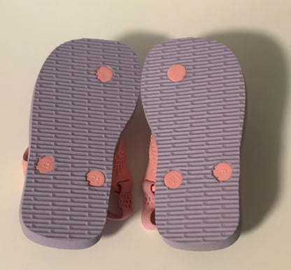 Havaianas Peppa Pig Baby/Toddler Size 7 Sandals *BNWOT* ($30 US Purchase Price) , Shoes 7 (Walkers:12-24 mth)