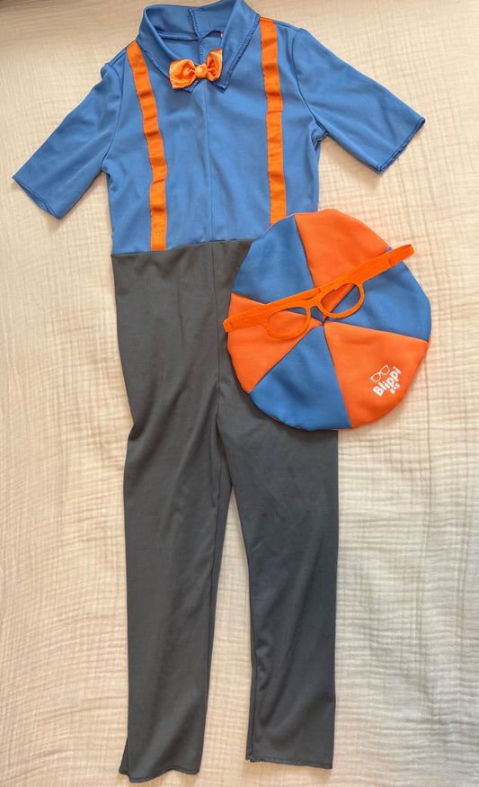 Blippi 3-4T Costume , Kids 3T