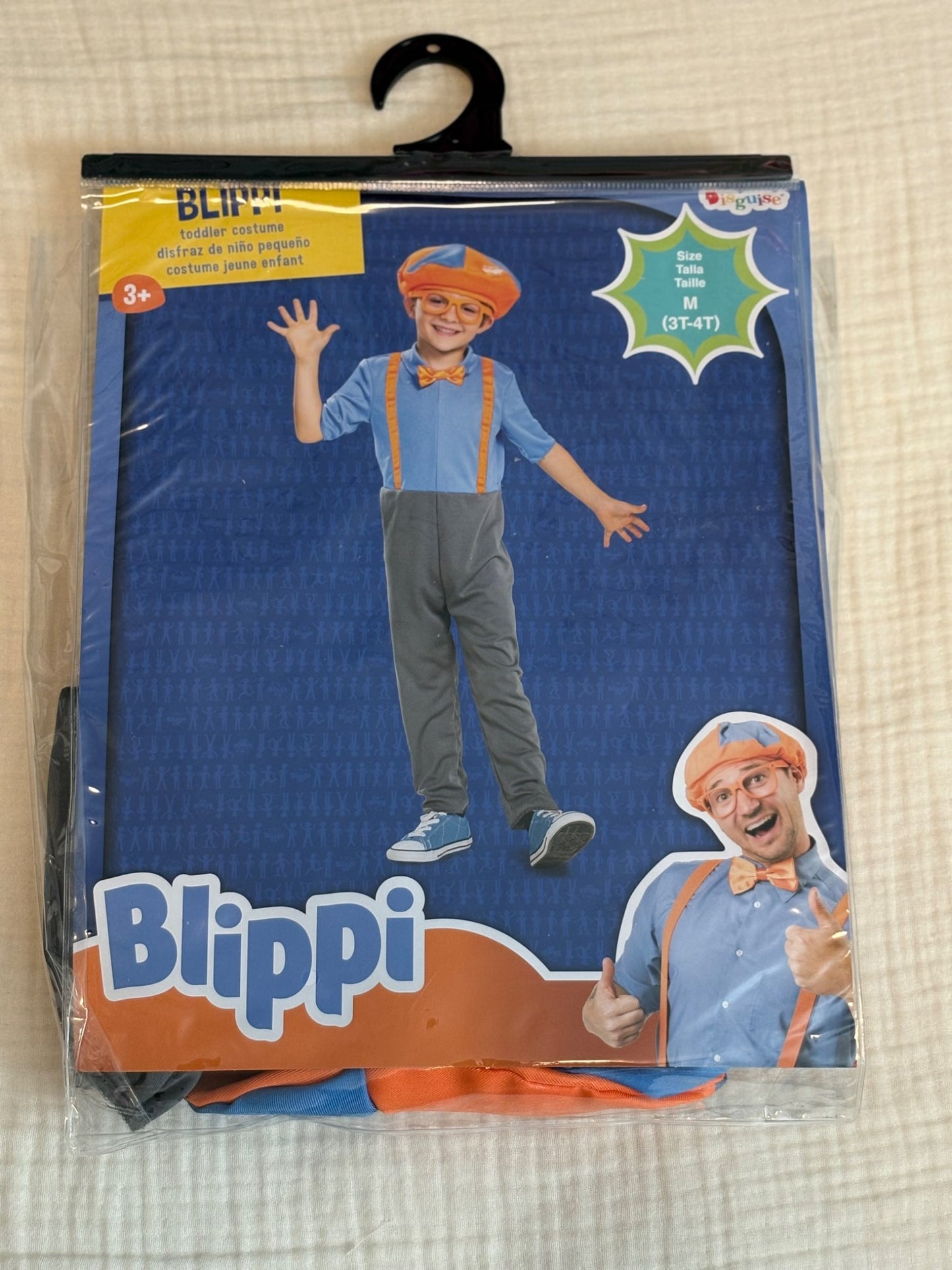Blippi 3-4T Costume , Kids 3T