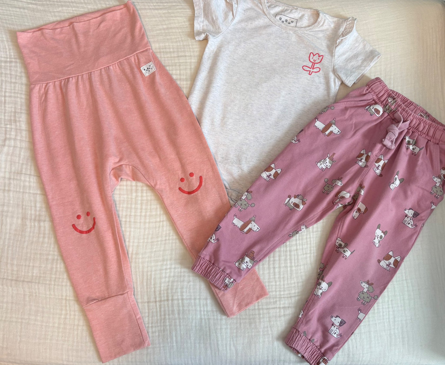 Gagou Tagou/Souris Mini (French Canadian Brands) 2-3T Toddler Girls Bundle , Kids 2T