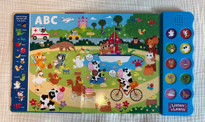 Search & Find Books (x2) with Sound Buttons (Purchase Price: $18 each book)