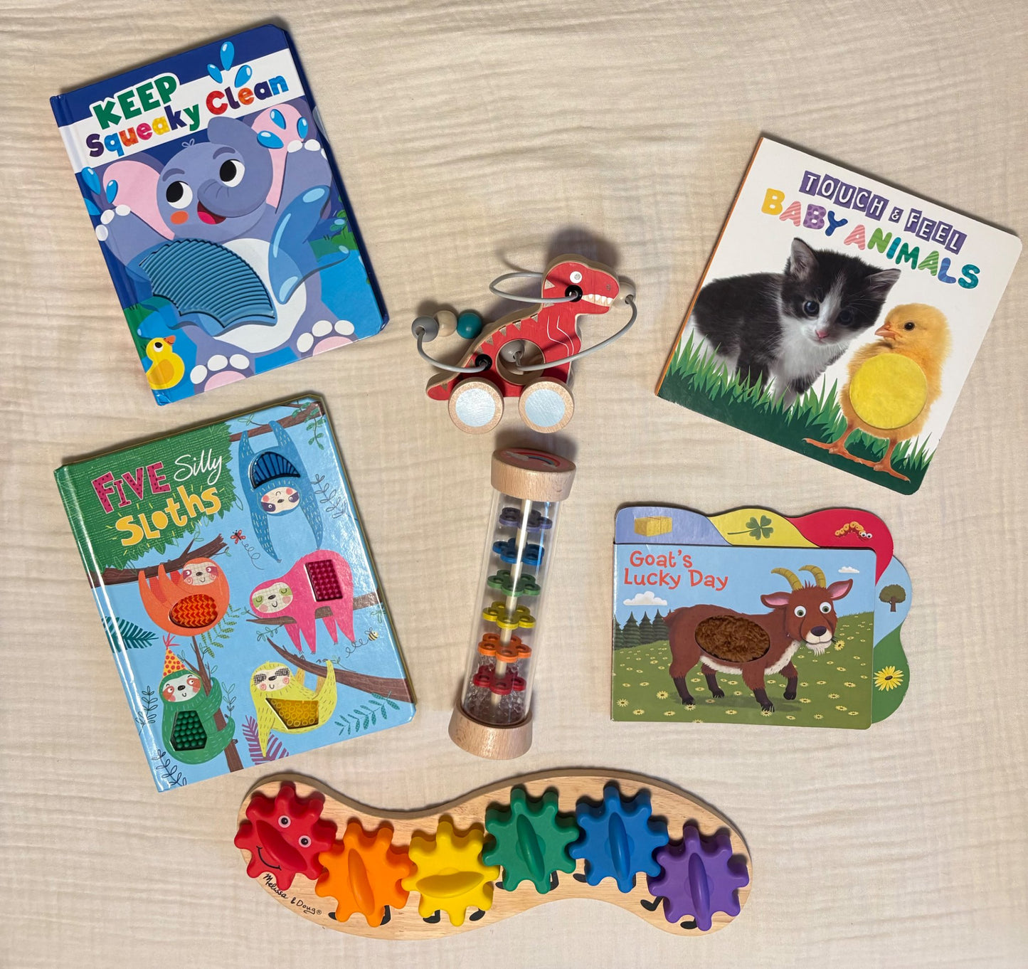 Baby/Toddler "Sights & Sounds" Books & Toys Bundle
