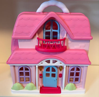 Fold & Carry Cottage Style Dollhouse
