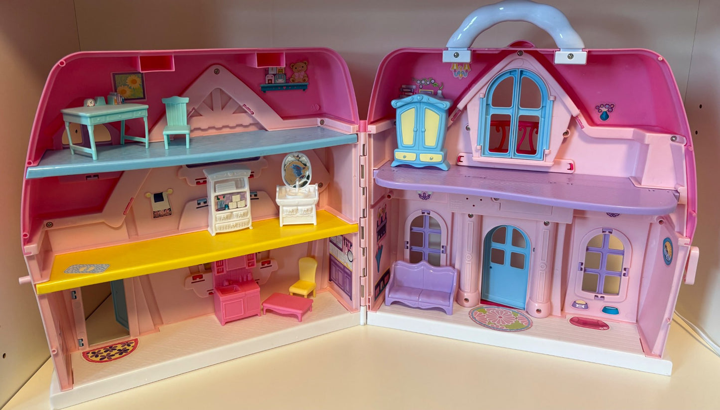 Fold & Carry Cottage Style Dollhouse