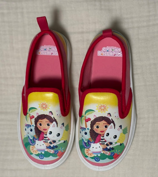 Gabby’s Dollhouse Size 9 Toddler Girls Slip On Shoes , Shoes 9 (Toddler:2-4yr)