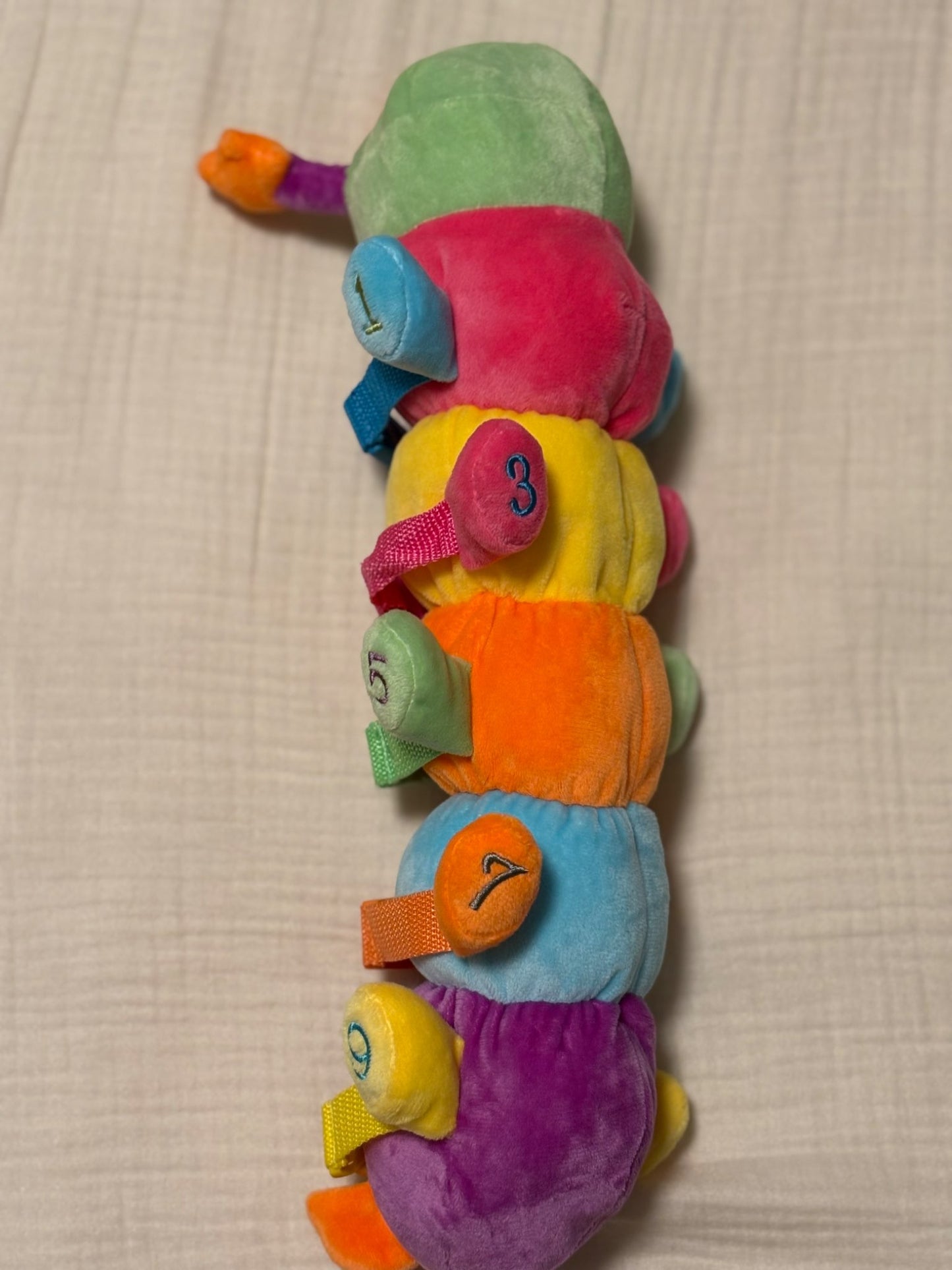 Caterpillar Fine Motor/Hand & Eye Coordination Plush Toy