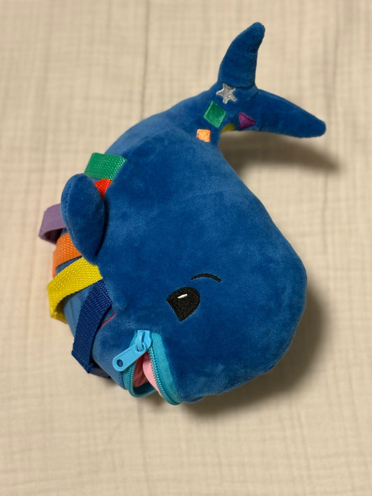 Whale Fine Motor/ Hand & Eye Coordination Plush Toy