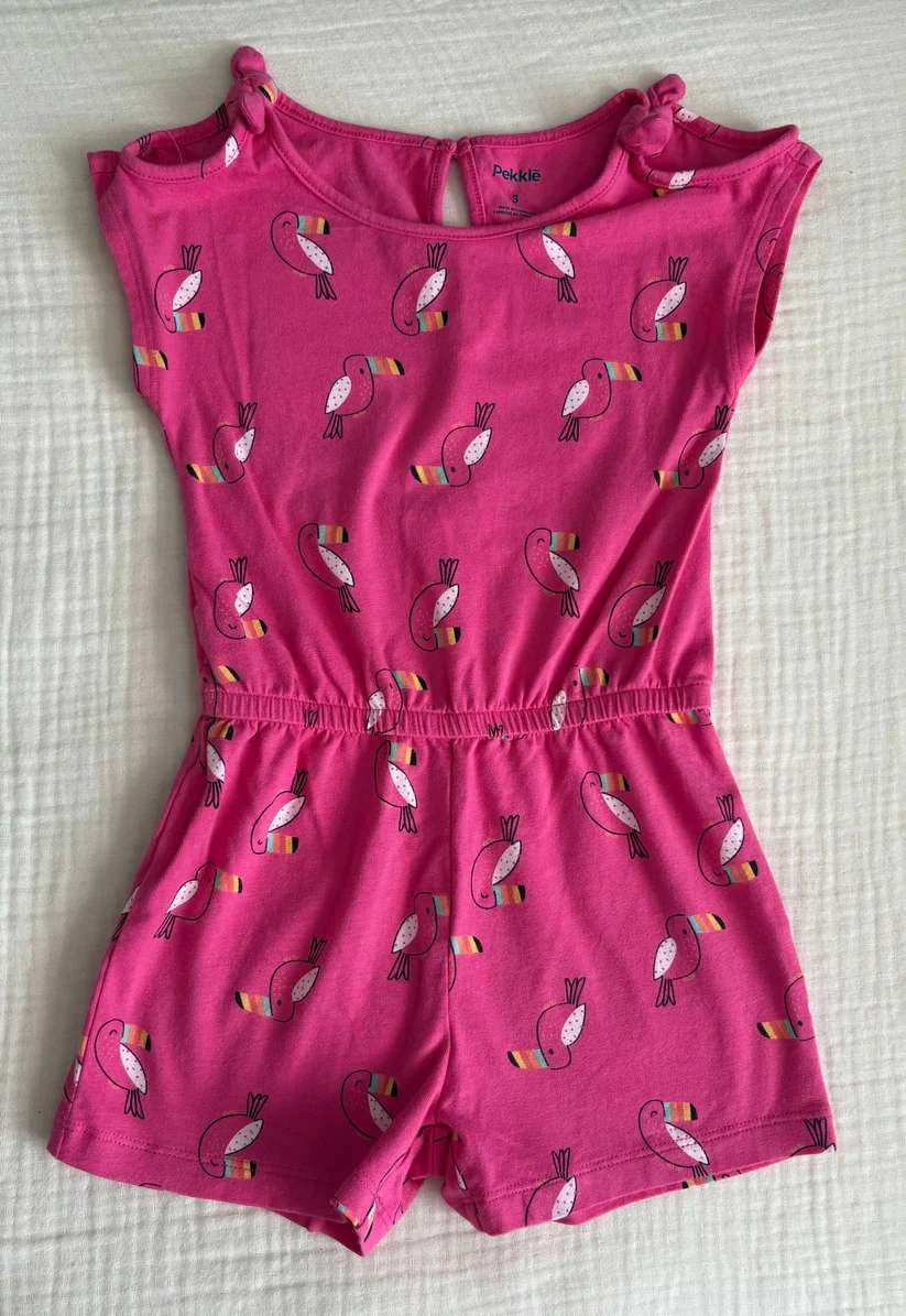 Girls Size 3/3T Summer Bundle (6 Items) , Kids 3T