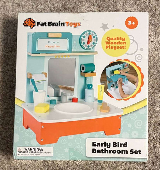Fat Brain Toys Early Bird Bathroom Set *BRAND NEW* (Purchase Price: $45 + shipping)
