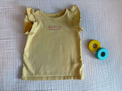 French Canadian (Souris Mini, Gagou Tagou,Trois Moutons ) Baby Girl 9 Months Clothing Bundle , Kids 9 Month (6-9M)