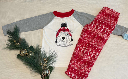 Wondershop 3T Unisex Two Piece Winter Sleepwear Set (BRAND NEW W/ TAGS, From Target USA) , Kids 3T