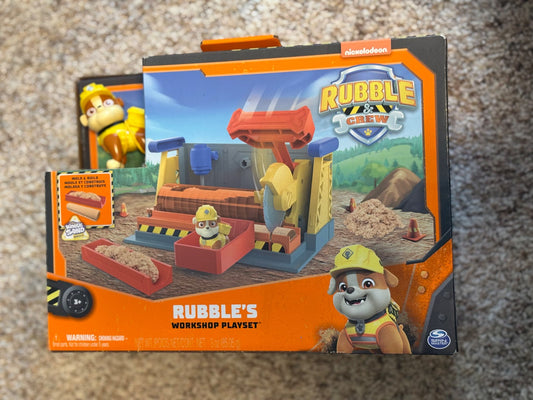 Paw Patrol Rubble's Workshop Playset *BRAND NEW W/ TAG*