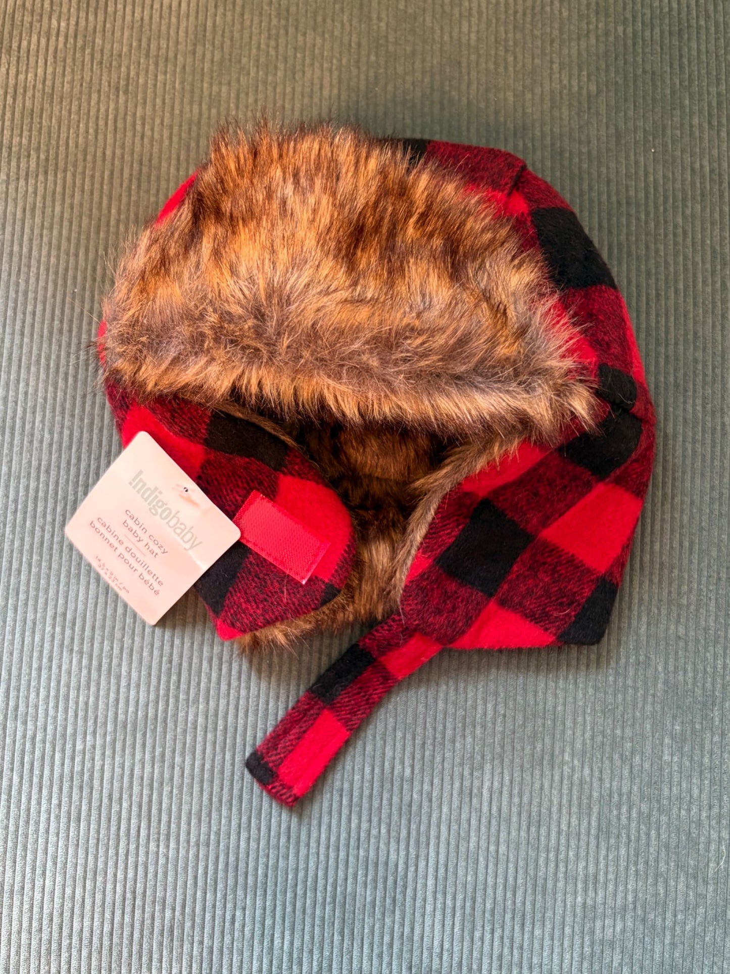 Indigobaby Cabin Cozy Baby Winter Hat 12-18 Months (BRAND NEW W/ TAG)