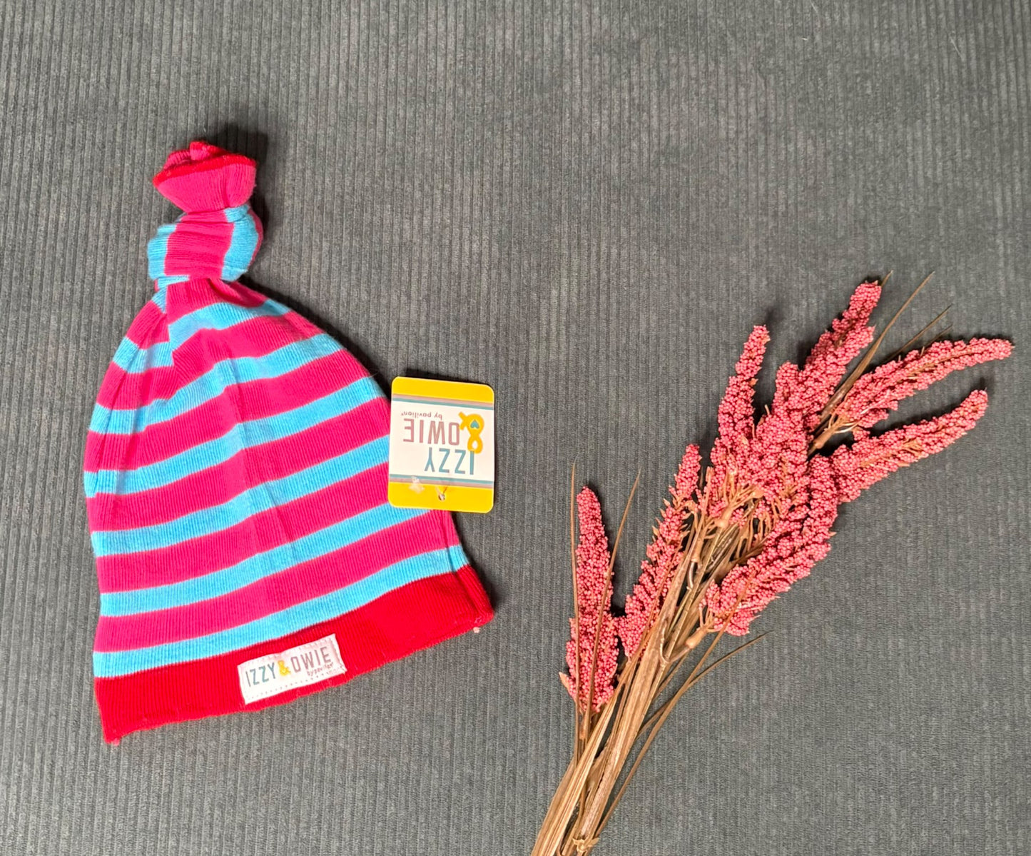 Izzy & Owie Striped Infant Hat (BRAND NEW W/ TAG)