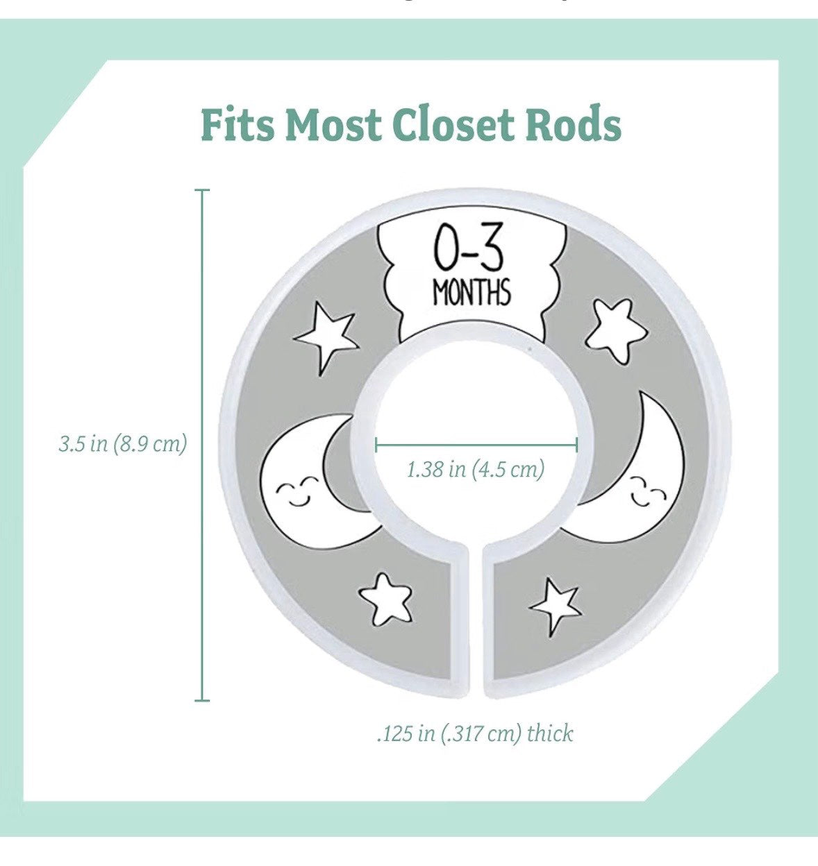 Baby Nest x20 Baby/Toddler Velvet Hangers w/ x7 Closet Size Dividers (BRAND NEW IN SEALED BOX)