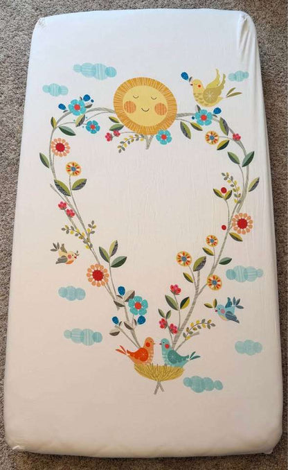Rookie Humans Love Blooms Crib Sheet (Purchase Price: $68)