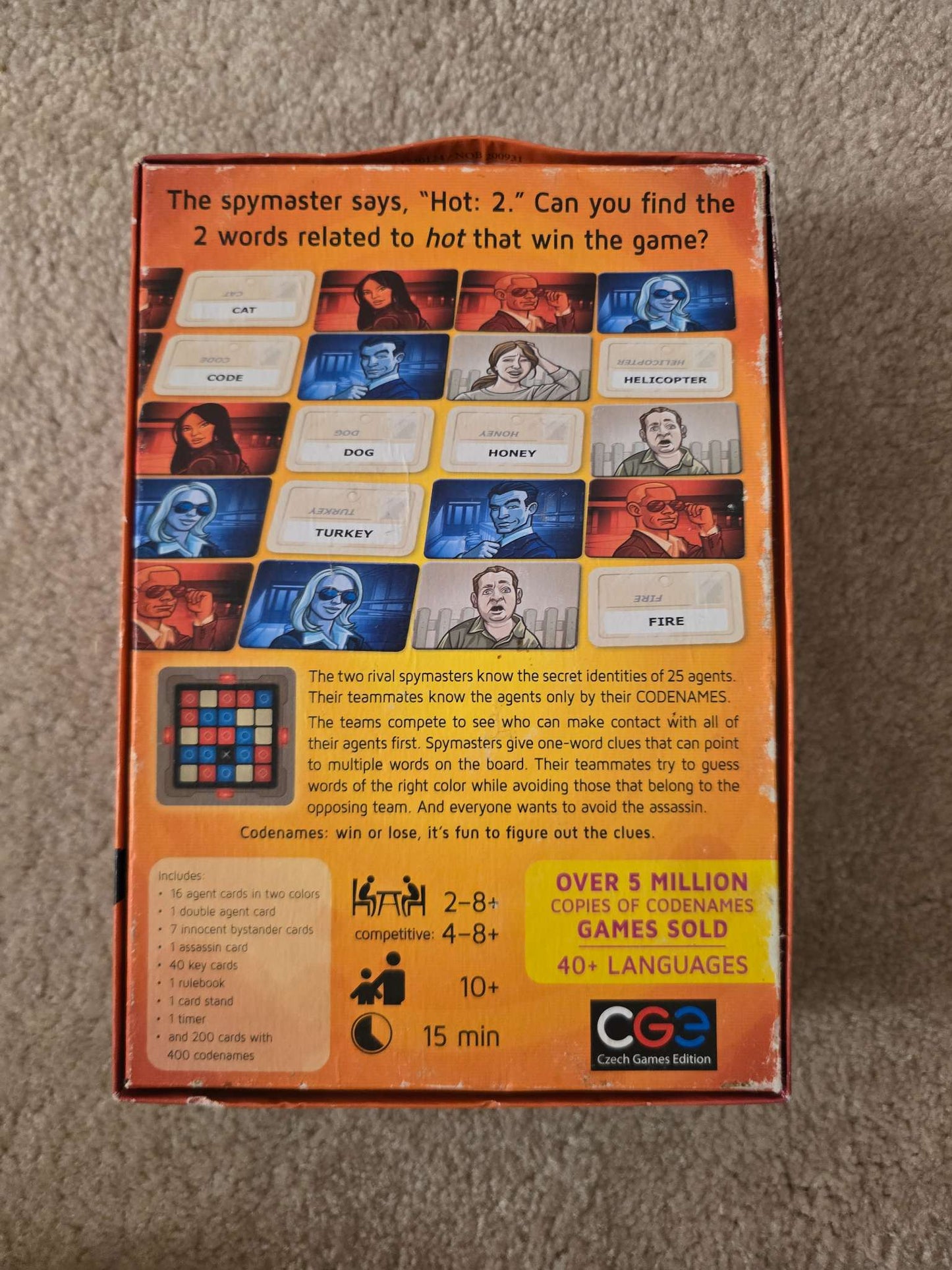 CODENAMES - RETAIL: 25$