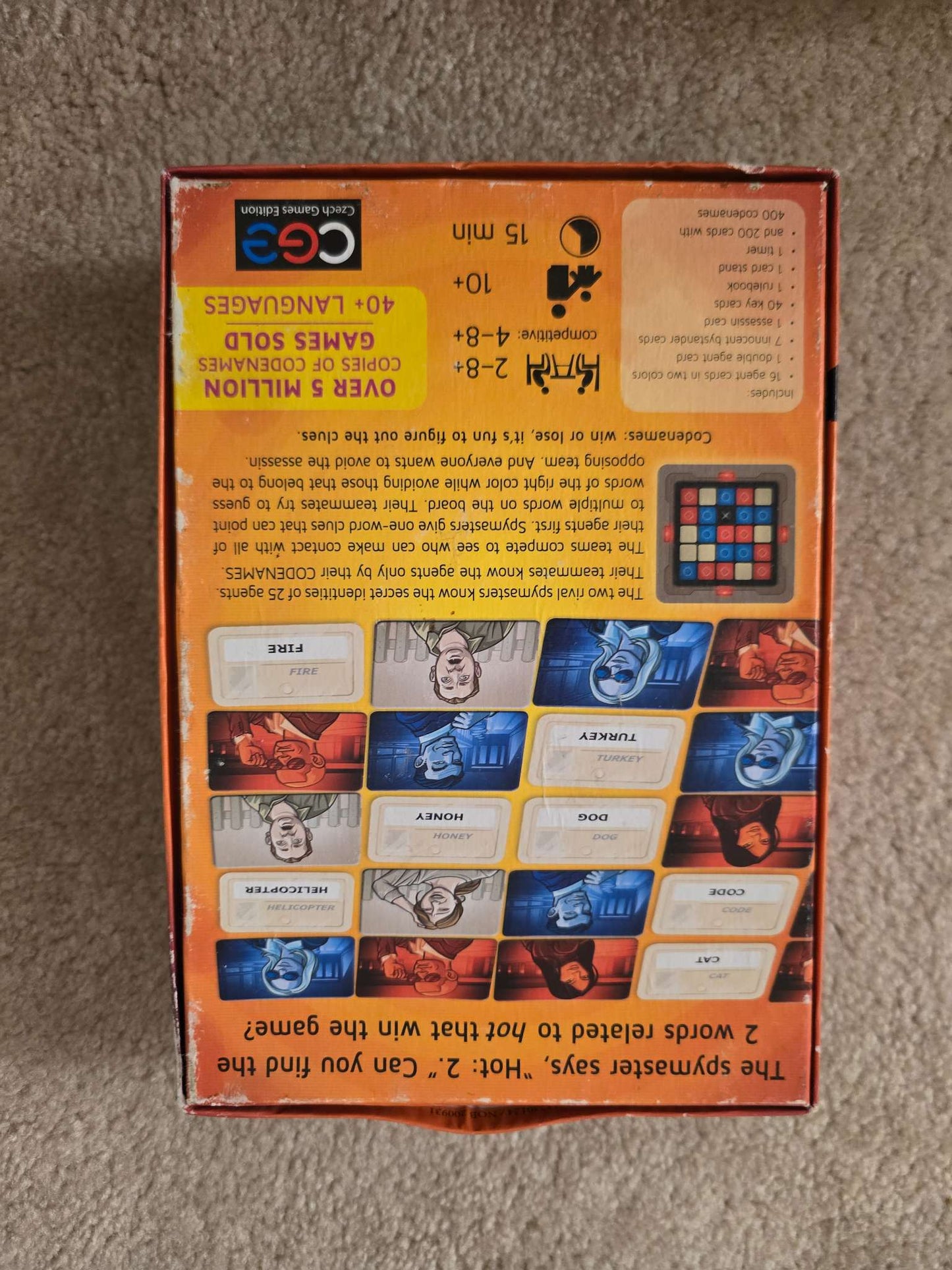 CODENAMES - RETAIL: 25$