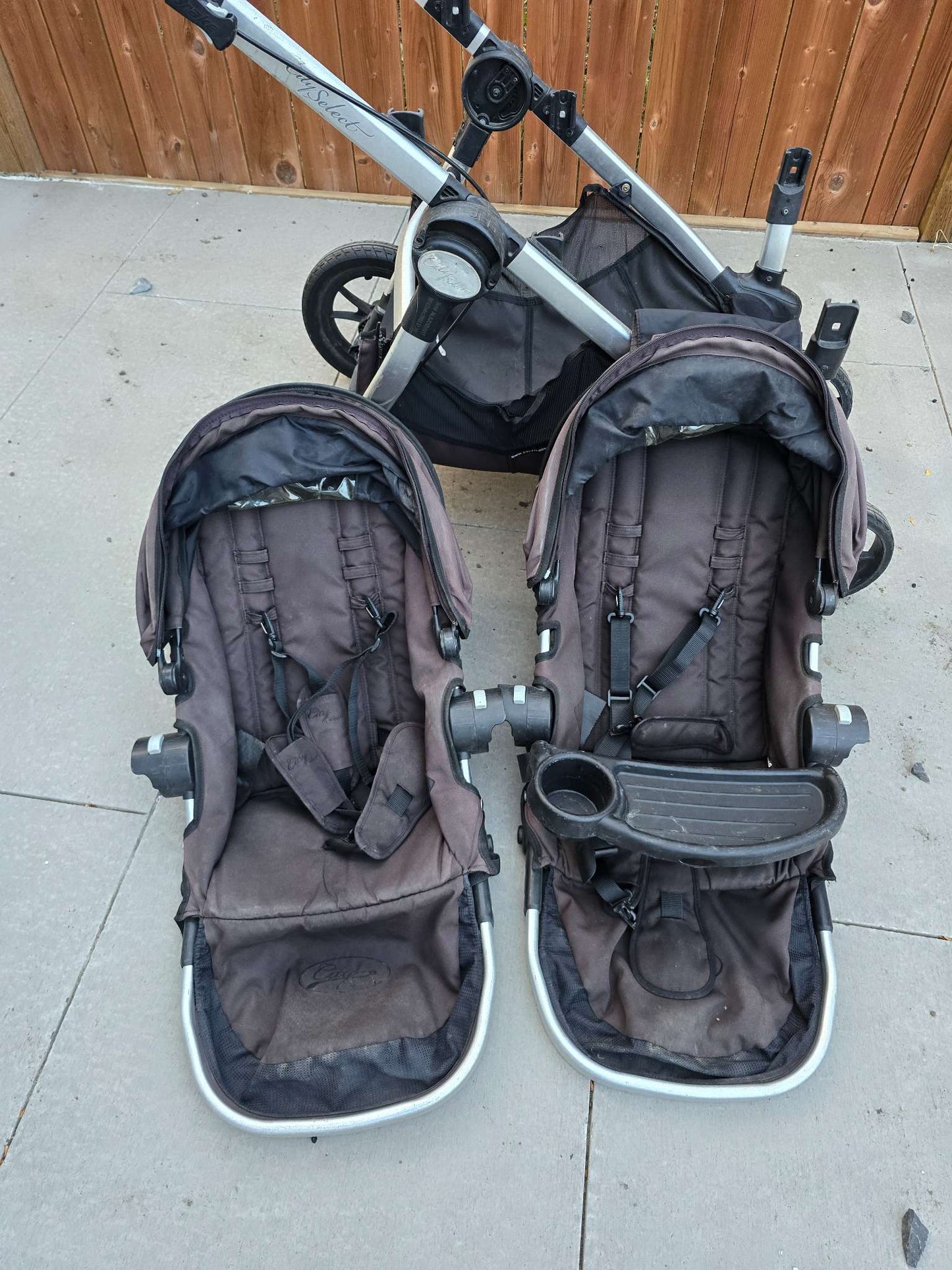 Baby Jogger City Select Stroller Double MSRP $800+