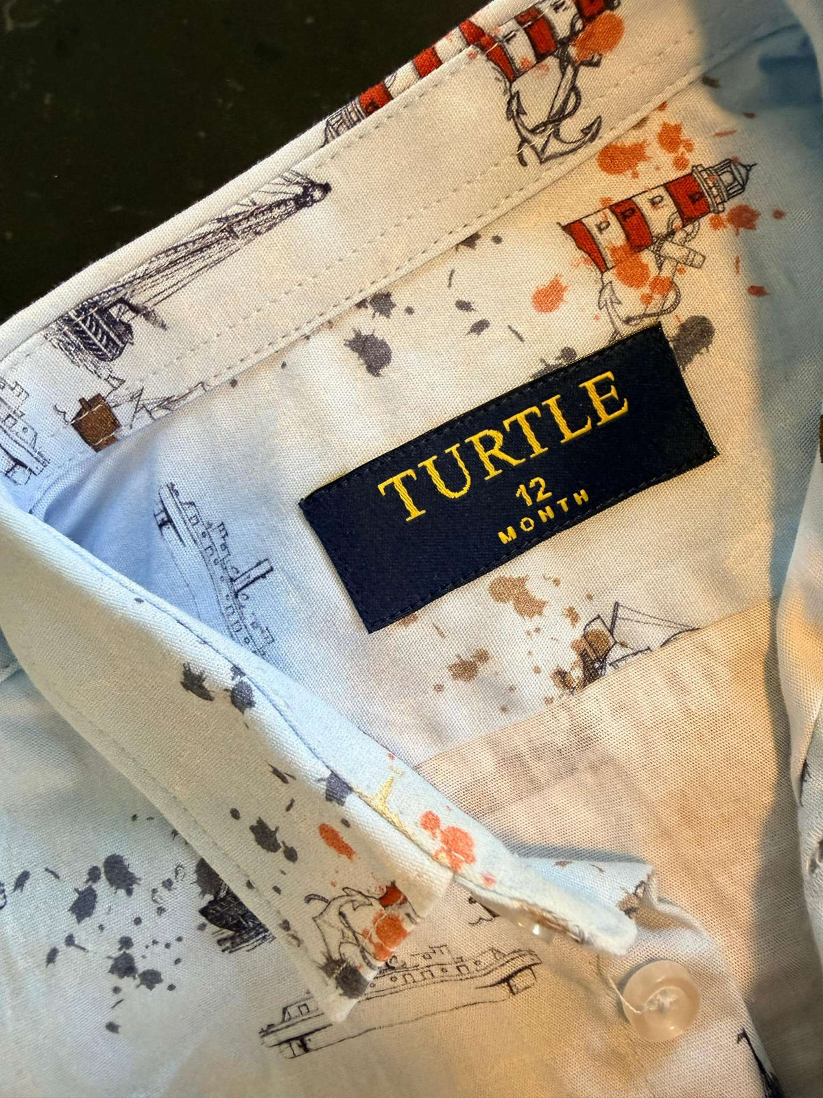 BUNDLE: Marine Shirt + Polo, Kids 12 Month (9-12M)