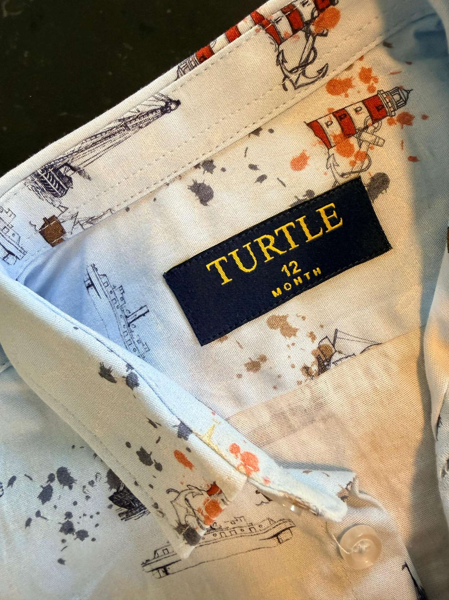 BUNDLE: Marine Shirt + Polo, Kids 12 Month (9-12M)