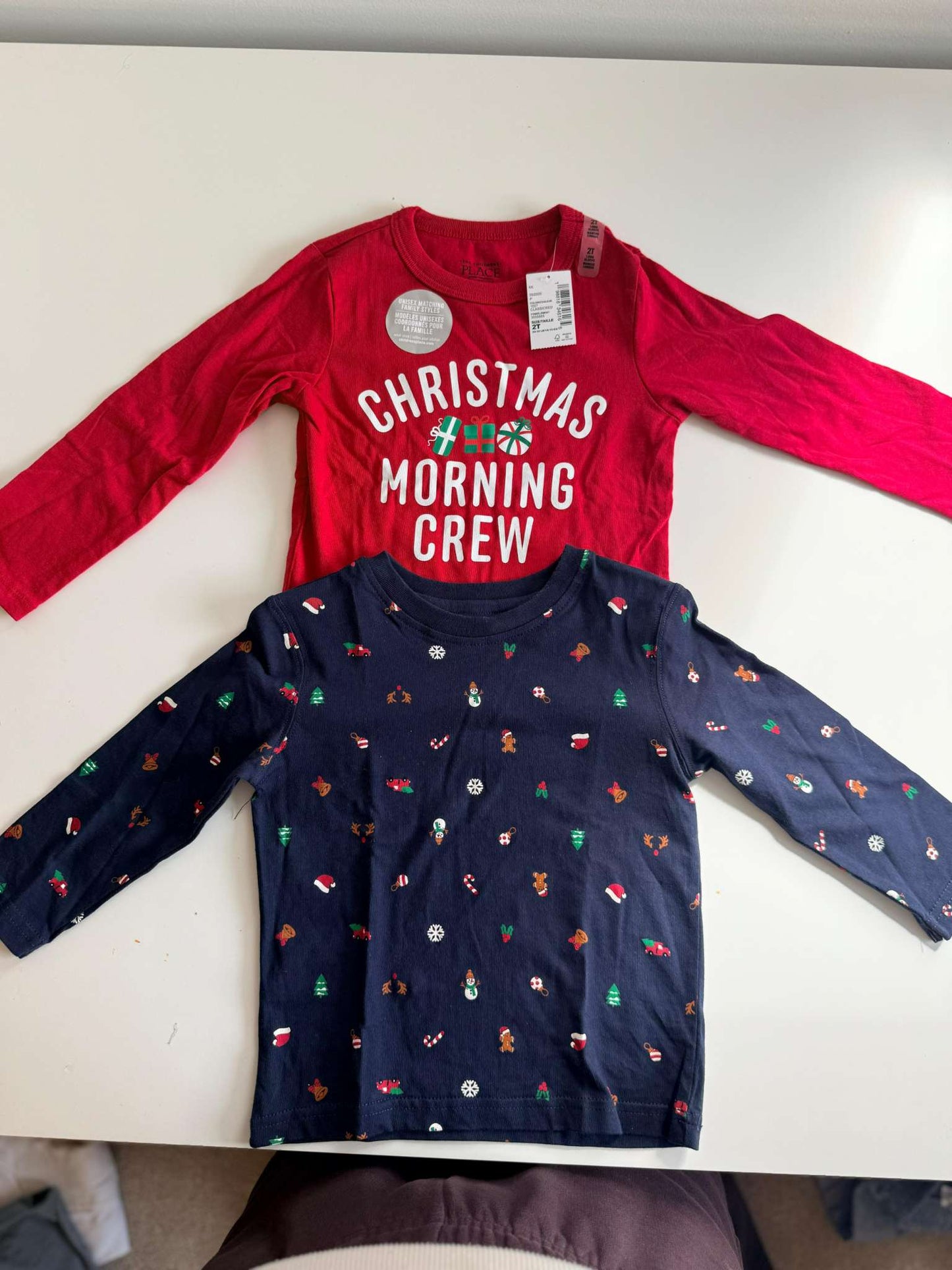 Christmas Graphic Tees, Kids 2T