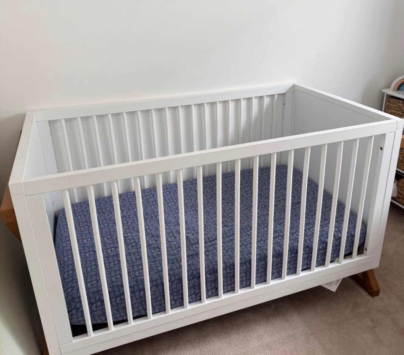 Storkcraft Equinox 3-in-1 Convertible Crib + Mattress - RETAIL: 450$