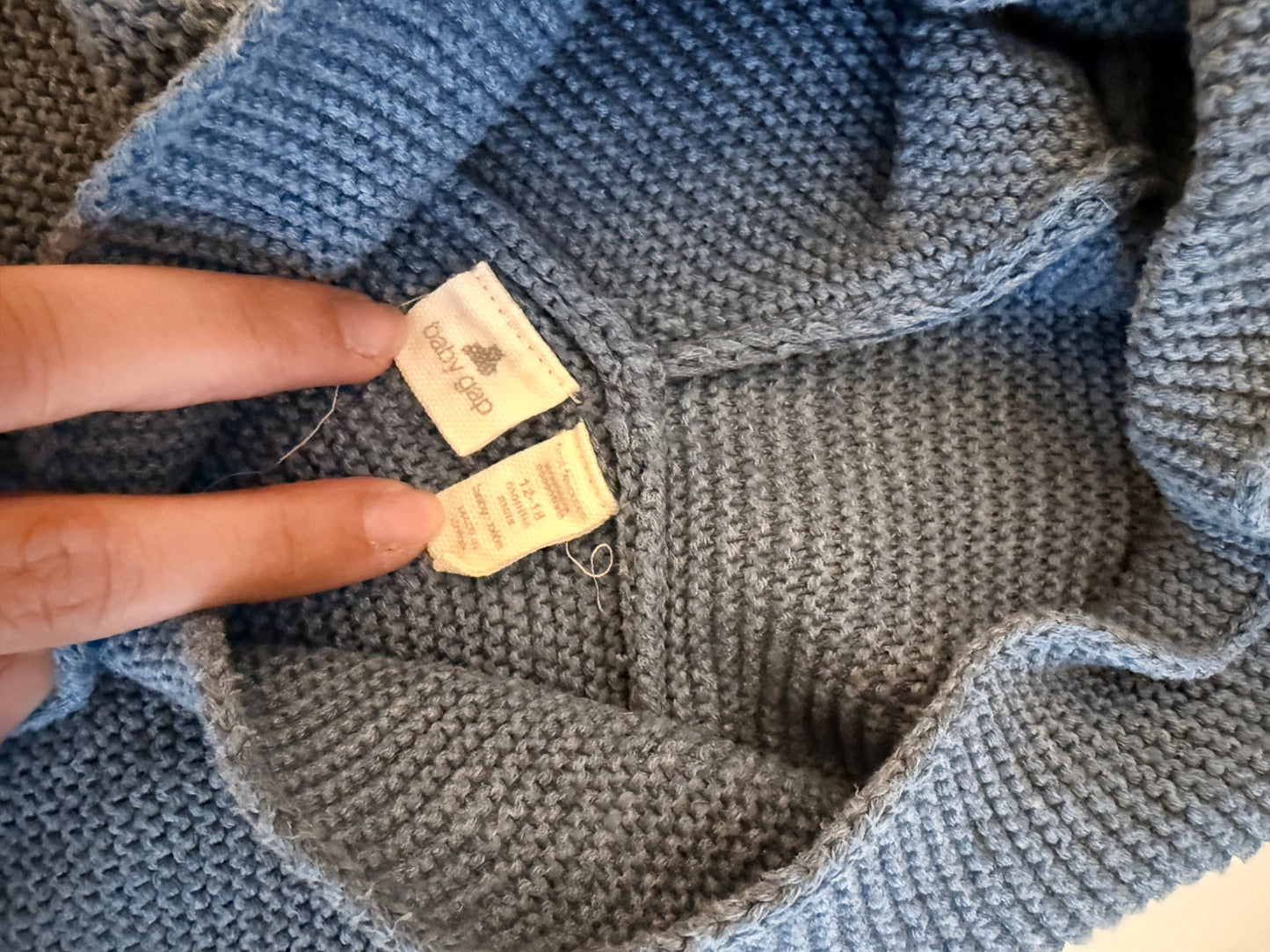 Baby Gap Bear Cardigan , Kids 18 Month (12-18M)