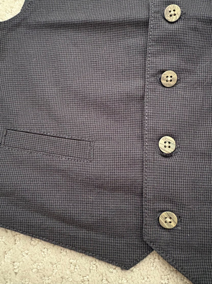 NEW with tags - Newbie - blue waistcoat vest, 2-3years