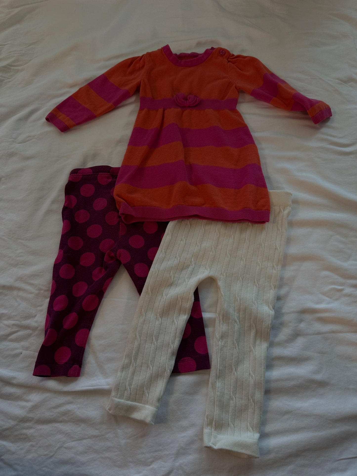 Dress and legging bundle, Kids 18 Month (12-18M)