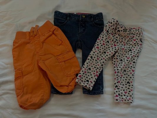 Pant bundle , Kids 12 Month (9-12M)