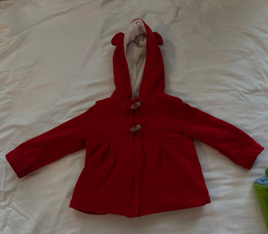 Red sweater coat, Kids 24 Month (18-24M)